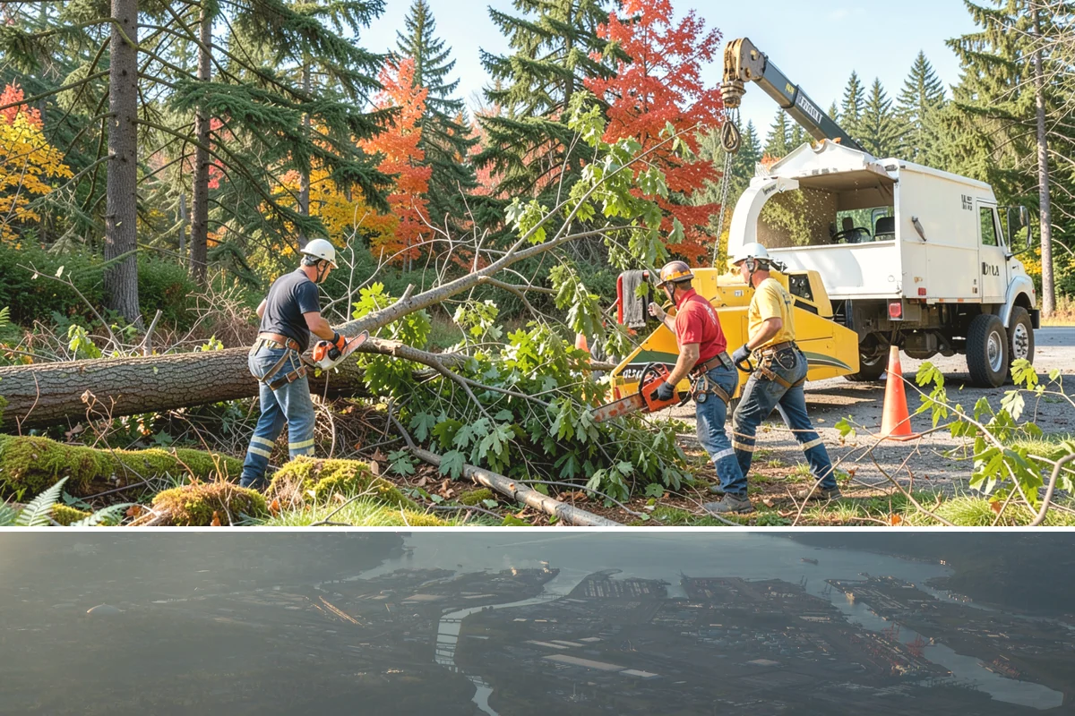 Wood milling in Fife, Pierce County, WA - Wood milling is best performed during dry seasons in the Puget Sound region to ensure logs have low enough moisture levels for...