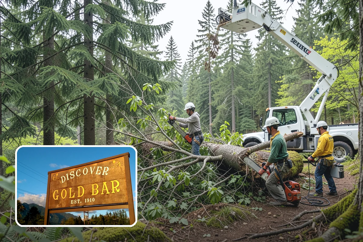Wood milling in Gold Bar, Snohomish County, WA - Turns removed wood and debris into usable products