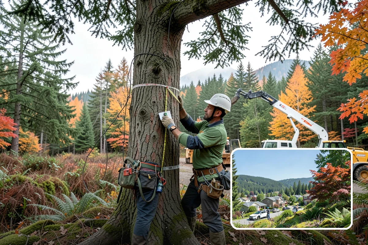 Wood milling in Index, Snohomish County, WA - Turns removed wood and debris into usable products