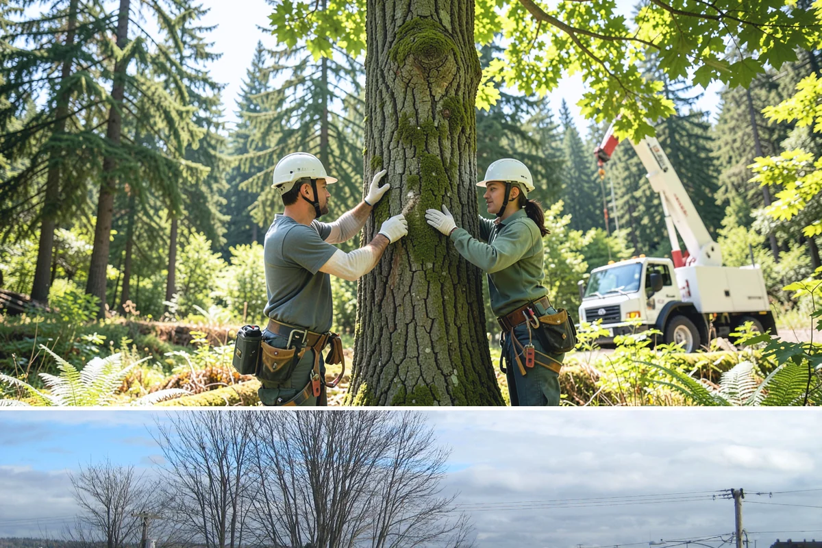 Wood milling in Langley, Island County, WA - Wood milling is best performed during dry seasons in the Puget Sound region to ensure logs have low enough moisture levels for...