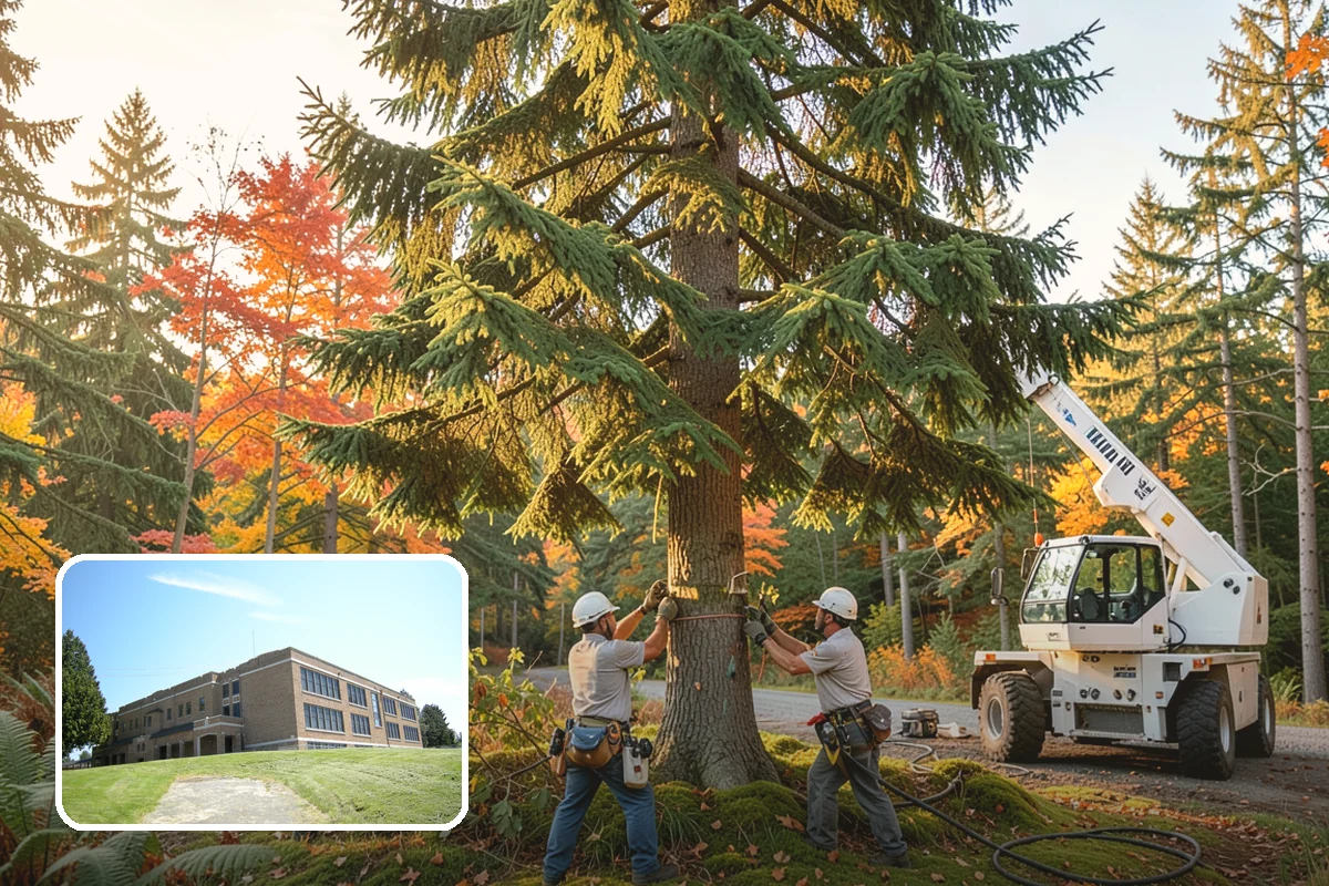 Wood milling in Maple Valley, King County, WA - Turns removed wood and debris into usable products