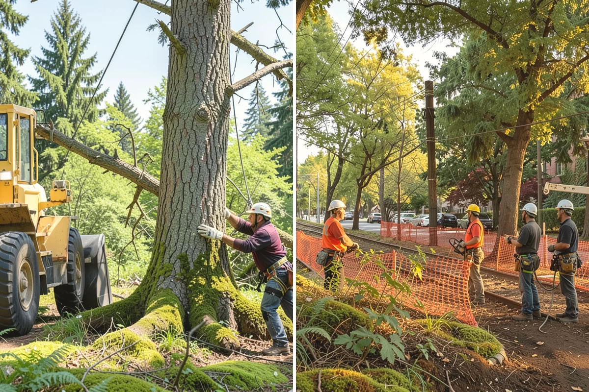 Wood milling in Mill Creek, Snohomish County, WA - Sort material by type and size