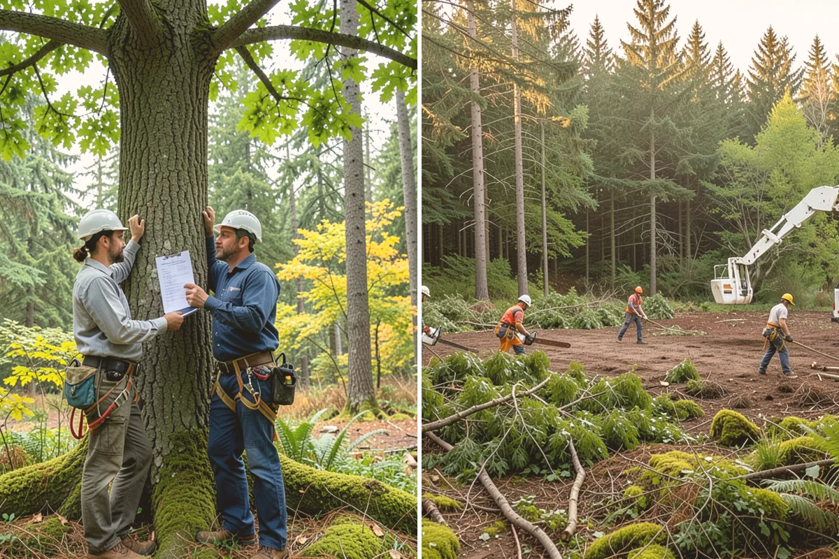 Wood milling in Newcastle, King County, WA - Sort material by type and size