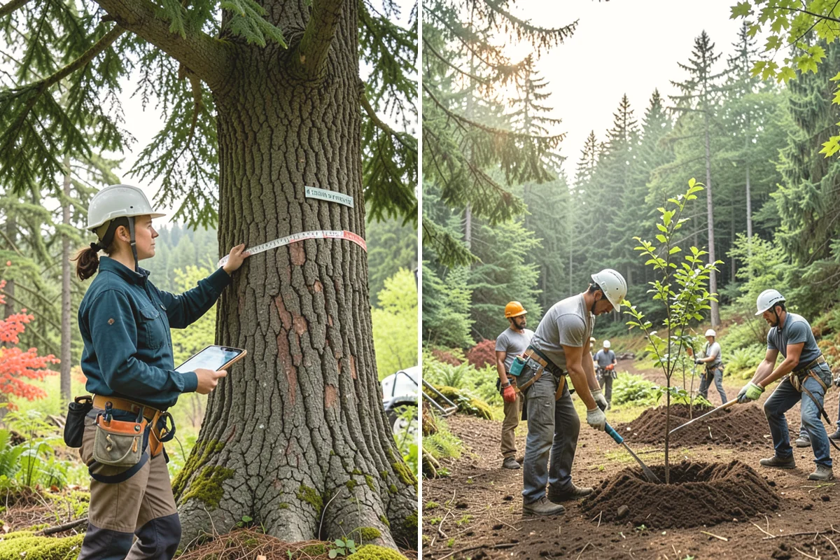 Wood milling in North Bend, King County, WA - Sort material by type and size
