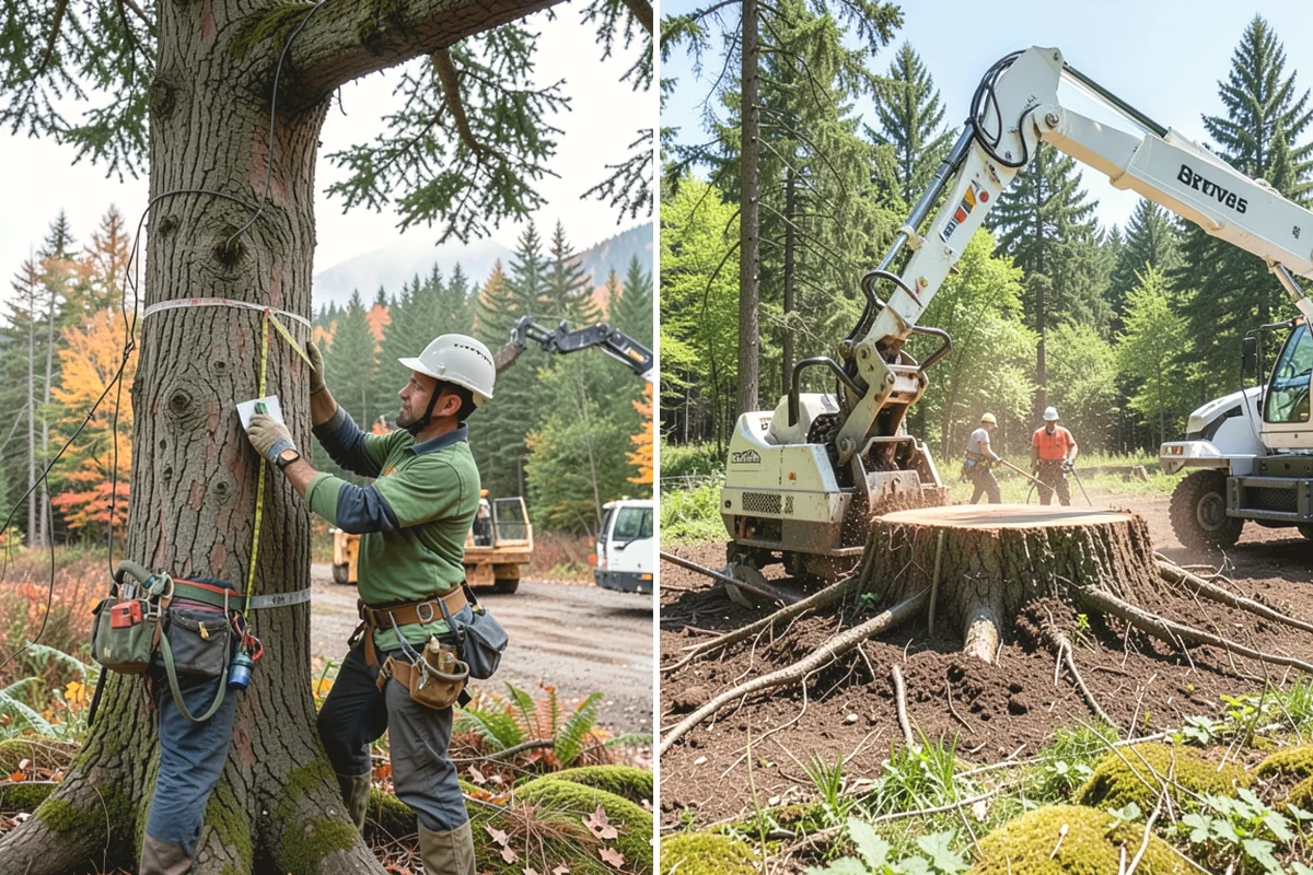 Wood milling in Oak Harbor, Island County, WA - Sort material by type and size