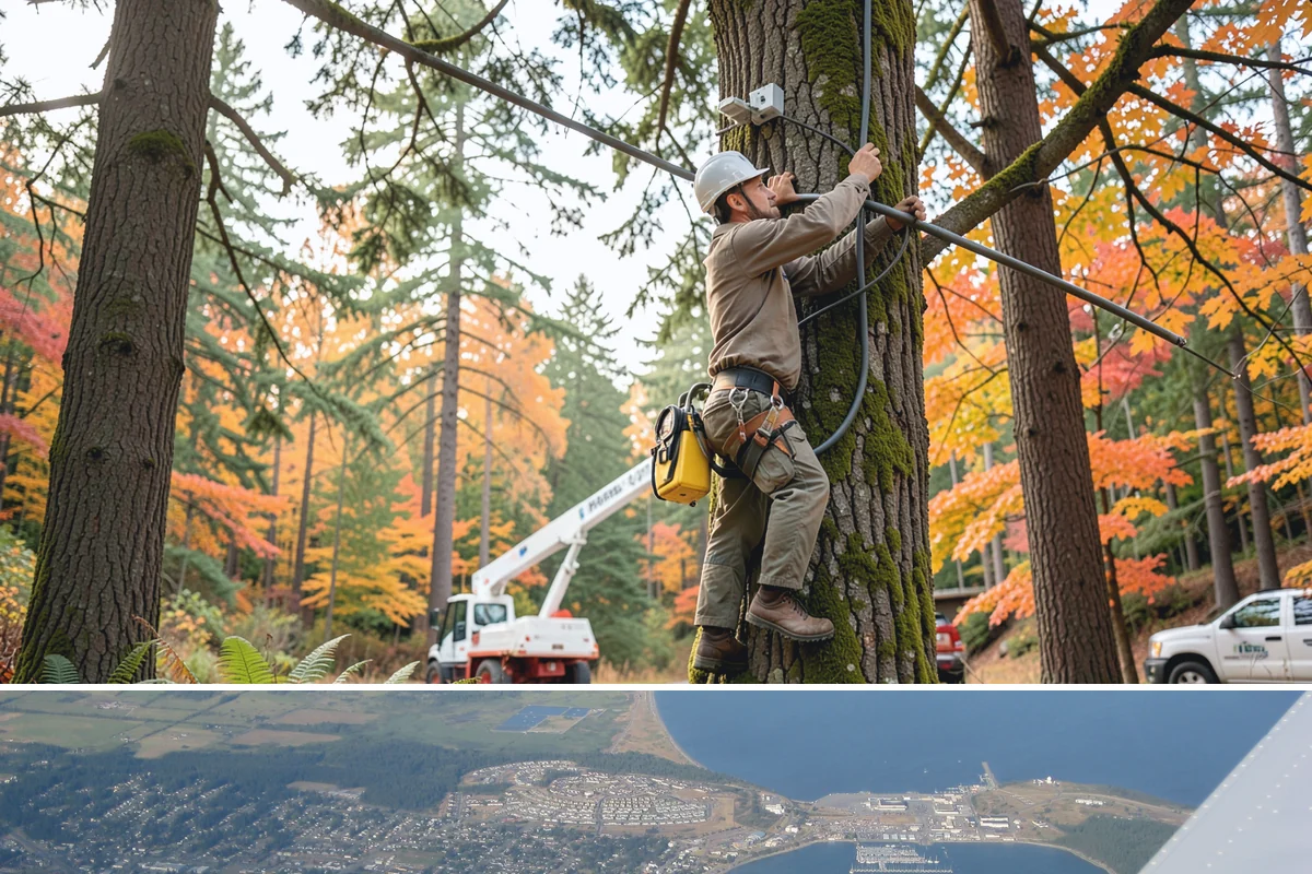 Wood milling in Oak Harbor, Island County, WA - Wood milling is best performed during dry seasons in the Puget Sound region to ensure logs have low enough moisture levels for...