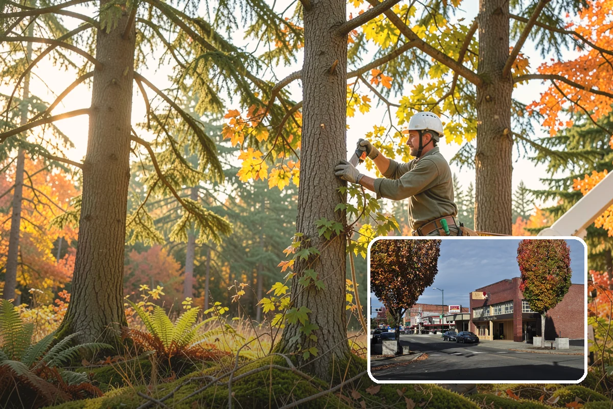 Wood milling in Puyallup, Pierce County, WA - Turns removed wood and debris into usable products
