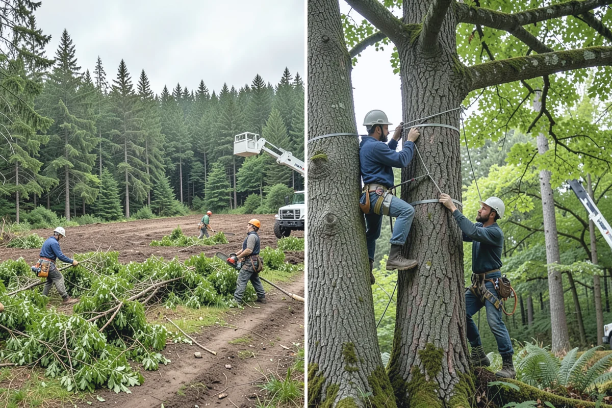 Wood milling in Renton, King County, WA - Sort material by type and size