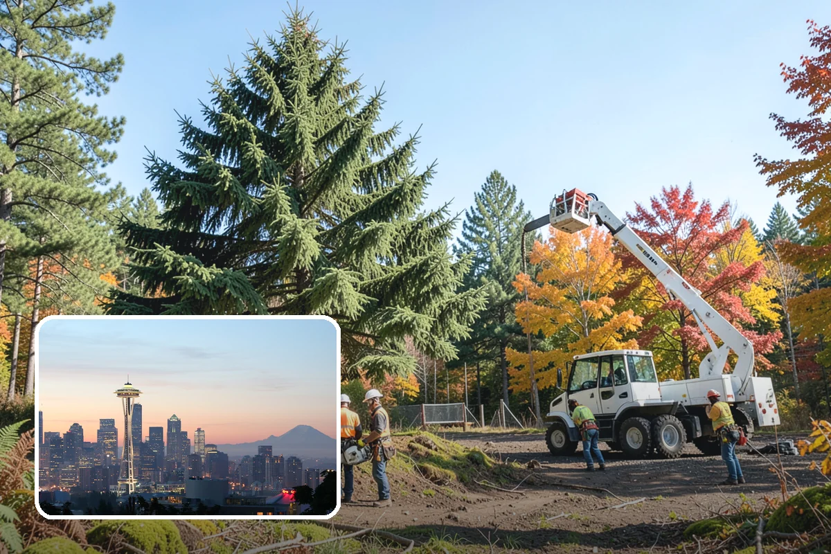 Wood milling in Seattle, King County, WA - Turns removed wood and debris into usable products