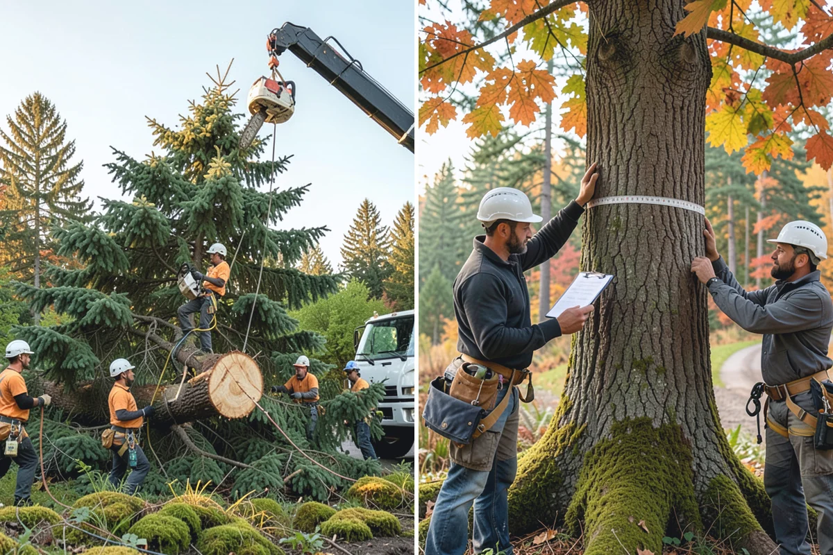 Wood milling in South Prairie, Pierce County, WA - Sort material by type and size
