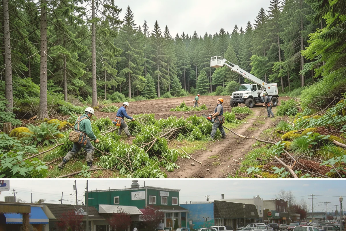 Wood milling in Stanwood, Snohomish County, WA - Wood milling is best performed during dry seasons in the Puget Sound region to ensure logs have low enough moisture levels for...