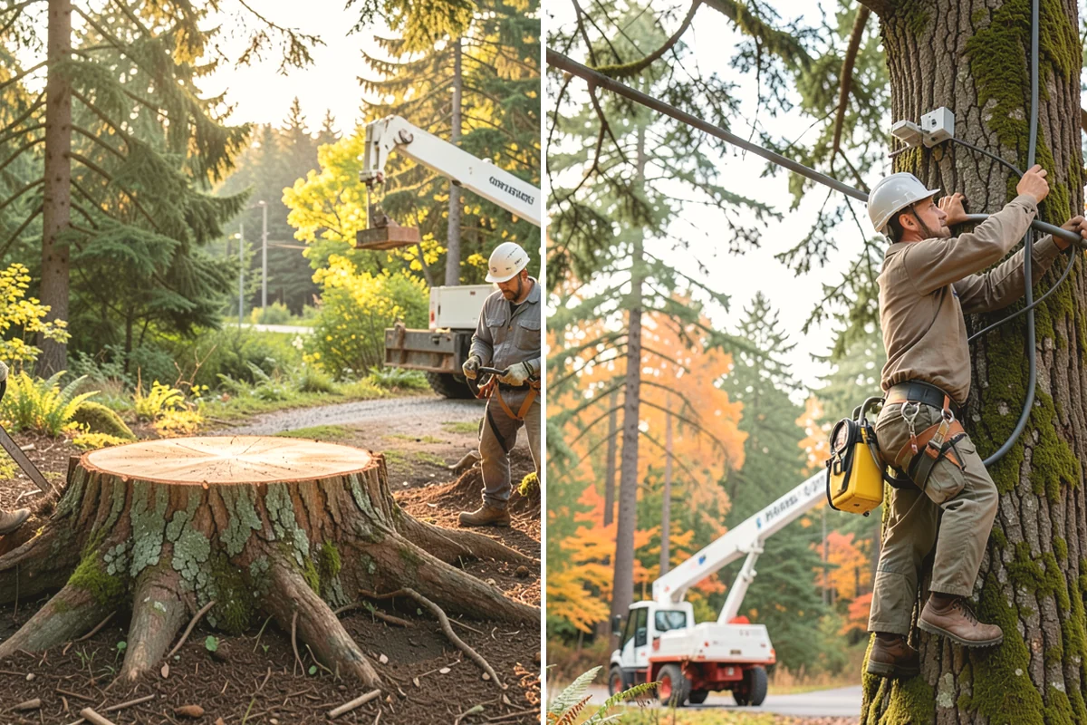 Wood milling in Steilacoom, Pierce County, WA - Sort material by type and size