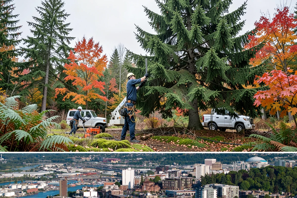 Wood milling in Tacoma, Pierce County, WA - Wood milling is best performed during dry seasons in the Puget Sound region to ensure logs have low enough moisture levels for...