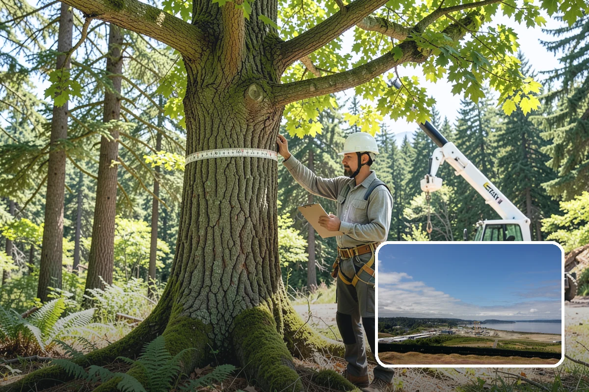 Wood milling in University Place, Pierce County, WA - Turns removed wood and debris into usable products