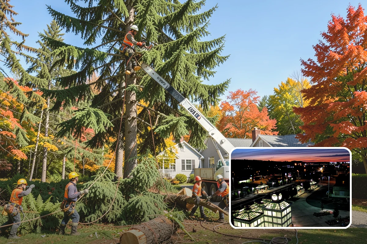 Young tree training in Auburn, King County, WA - Improves tree structure, health, and appearance