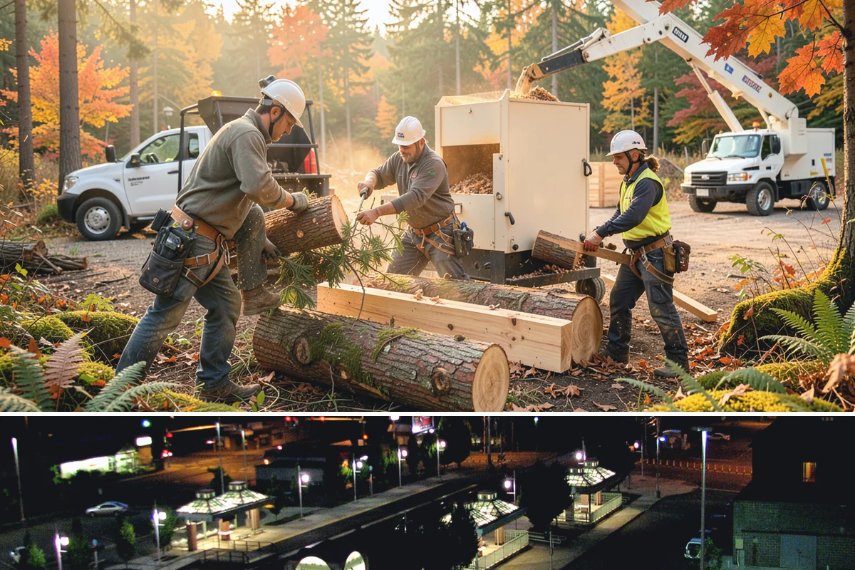 Young tree training in Auburn, King County, WA - Work should follow recognized arboricultural standards matched to specific seasonal sensitivities for each species in the Puget...