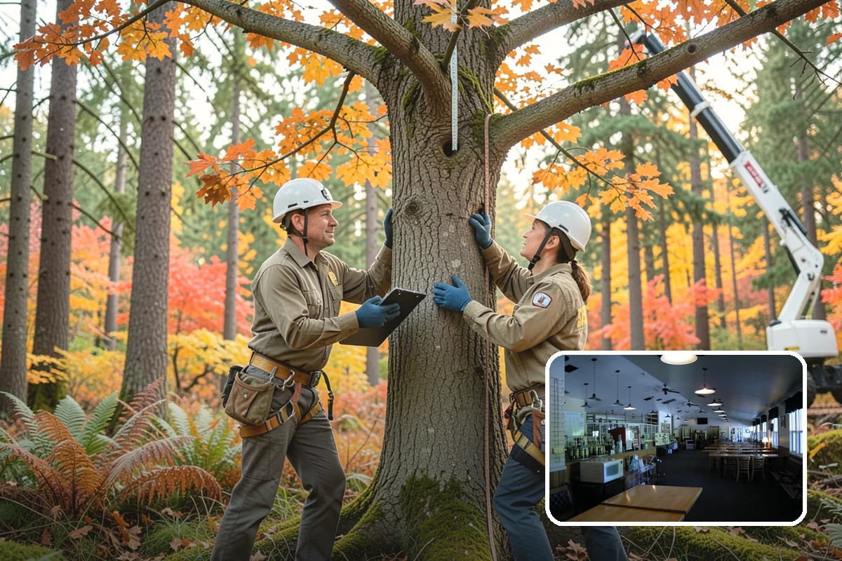 Young tree training in Black Diamond, King County, WA - Improves tree structure, health, and appearance