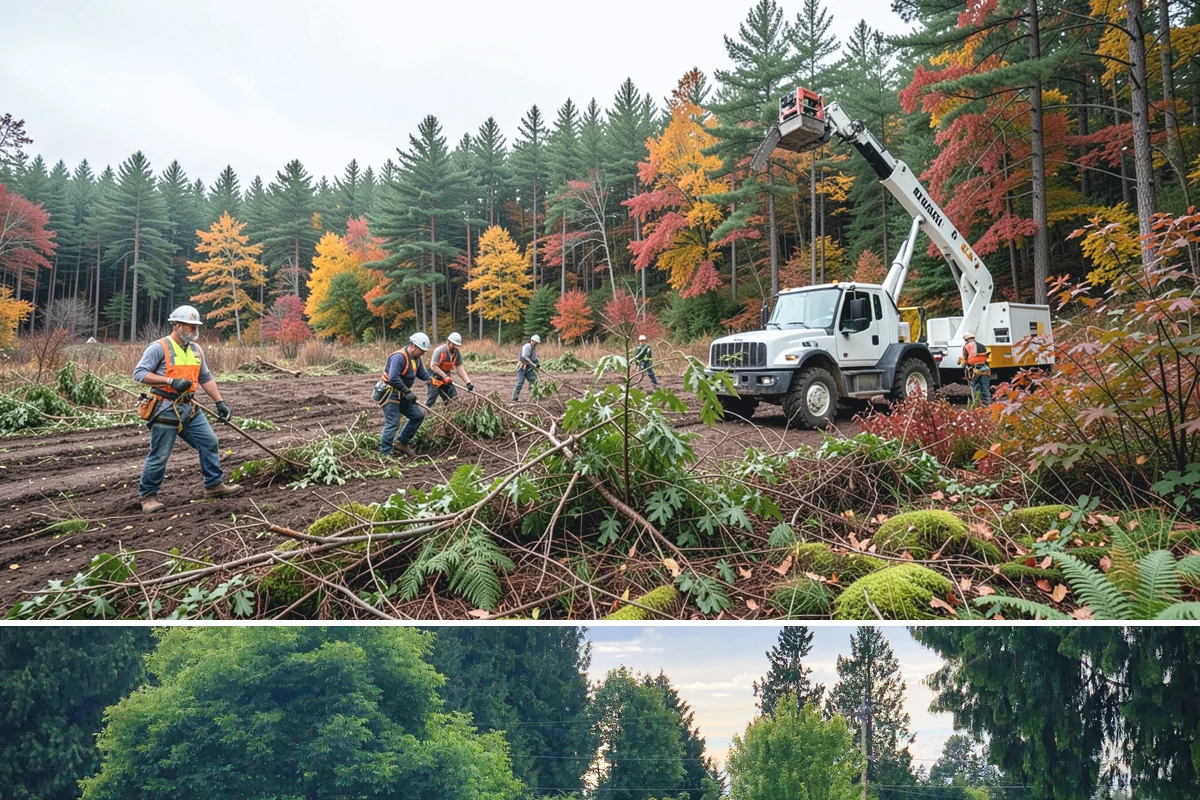 Young tree training in Bonney Lake, Pierce County, WA - Work should follow recognized arboricultural standards matched to specific seasonal sensitivities for each species in the Puget...
