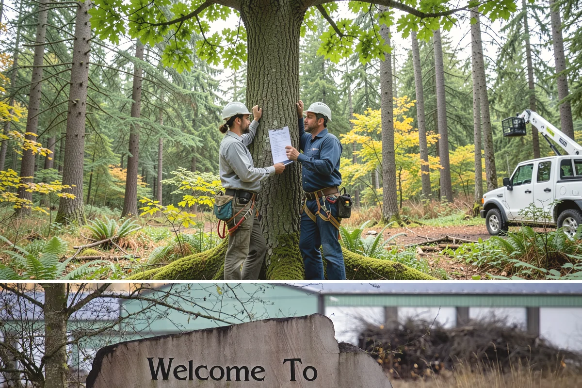 Young tree training in Buckley, Pierce County, WA - Work should follow recognized arboricultural standards matched to specific seasonal sensitivities for each species in the Puget...