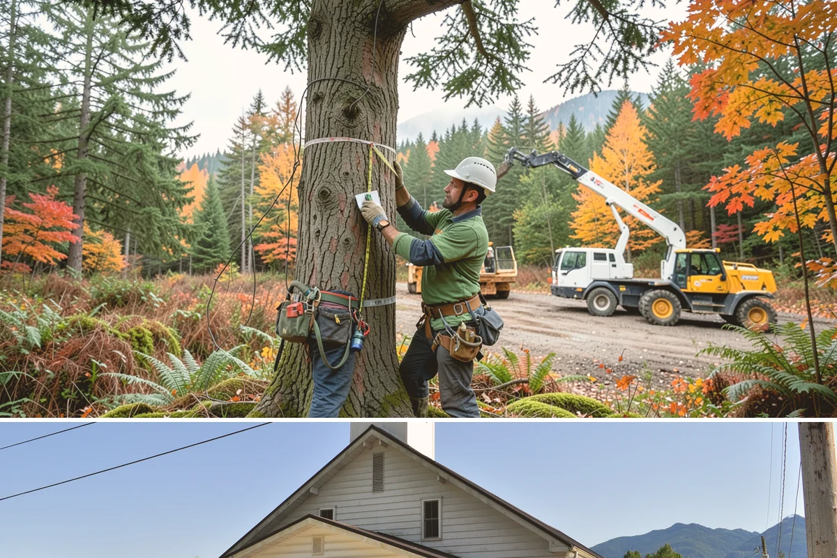 Young tree training in Concrete, Skagit County, WA - Work should follow recognized arboricultural standards matched to specific seasonal sensitivities for each species in the Puget...