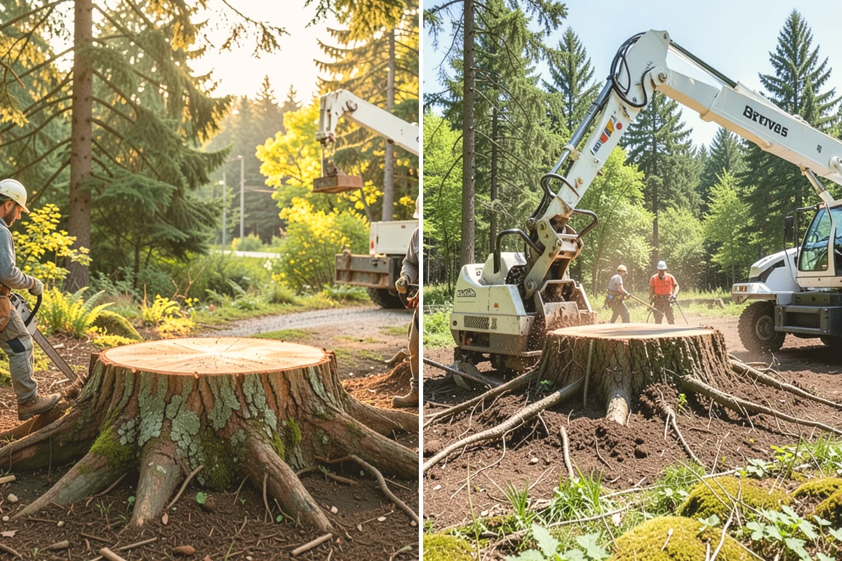 Young tree training in Kent, King County, WA - Assess canopy condition and pruning objectives