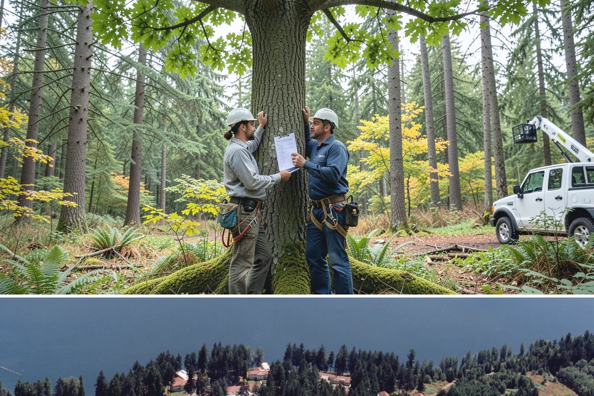 Young tree training in Lakewood, Pierce County, WA - Work should follow recognized arboricultural standards matched to specific seasonal sensitivities for each species in the Puget...
