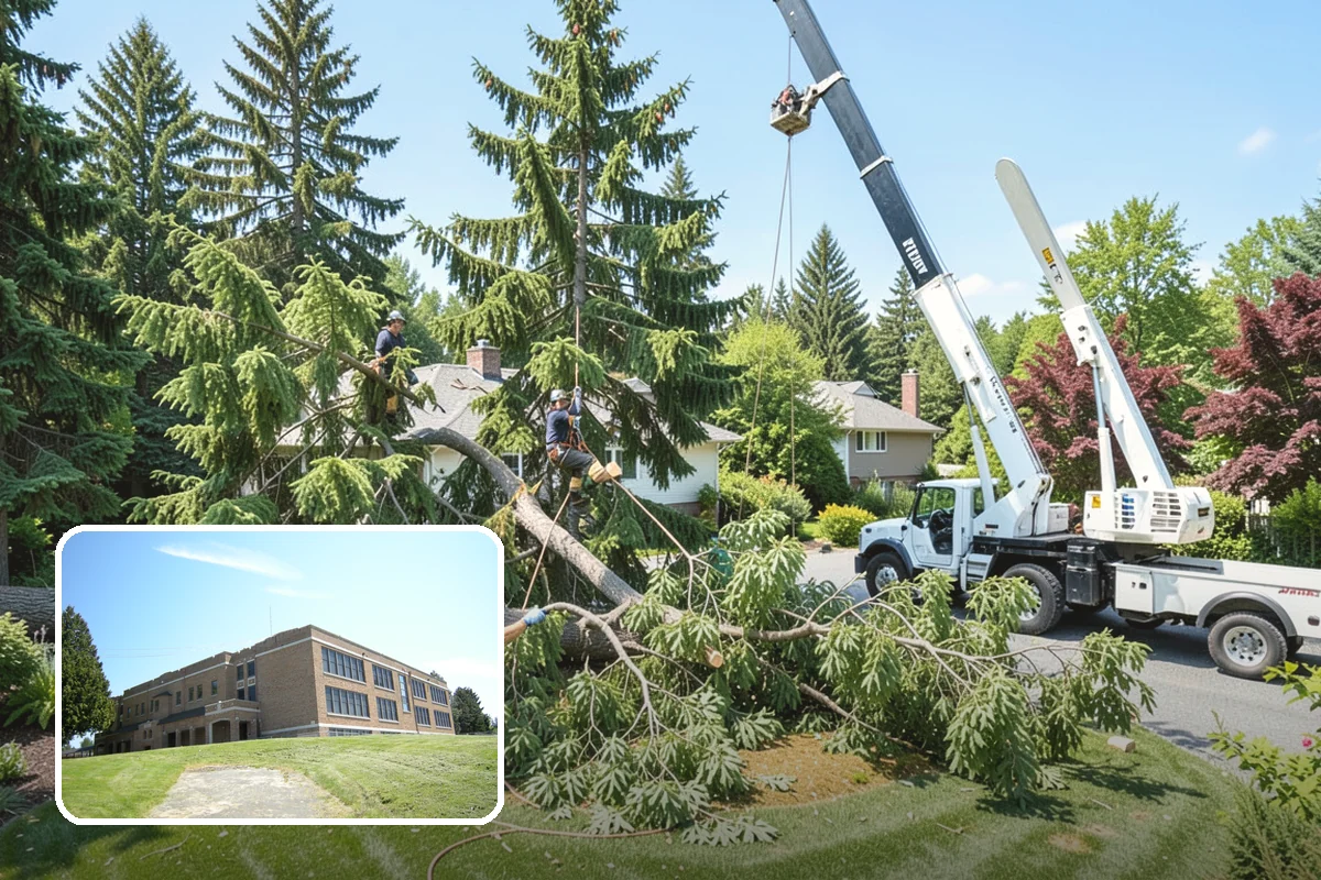 Young tree training in Maple Valley, King County, WA - Improves tree structure, health, and appearance