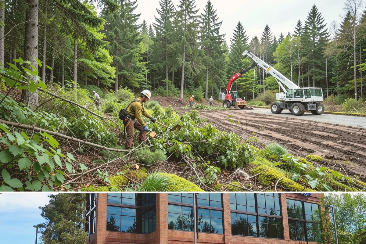 Young tree training in Mountlake Terrace, Snohomish County, WA - Work should follow recognized arboricultural standards matched to specific seasonal sensitivities for each species in the Puget...