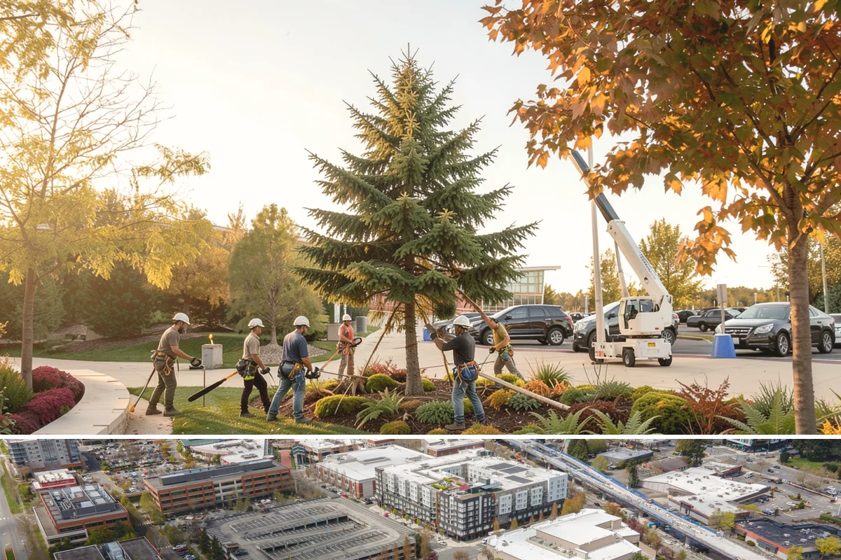 Young tree training in Redmond, King County, WA - Work should follow recognized arboricultural standards matched to specific seasonal sensitivities for each species in the Puget...