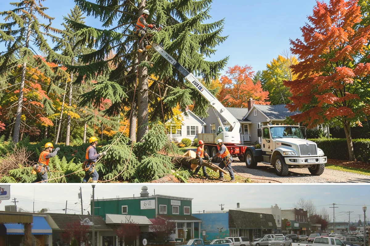 Young tree training in Stanwood, Snohomish County, WA - Work should follow recognized arboricultural standards matched to specific seasonal sensitivities for each species in the Puget...