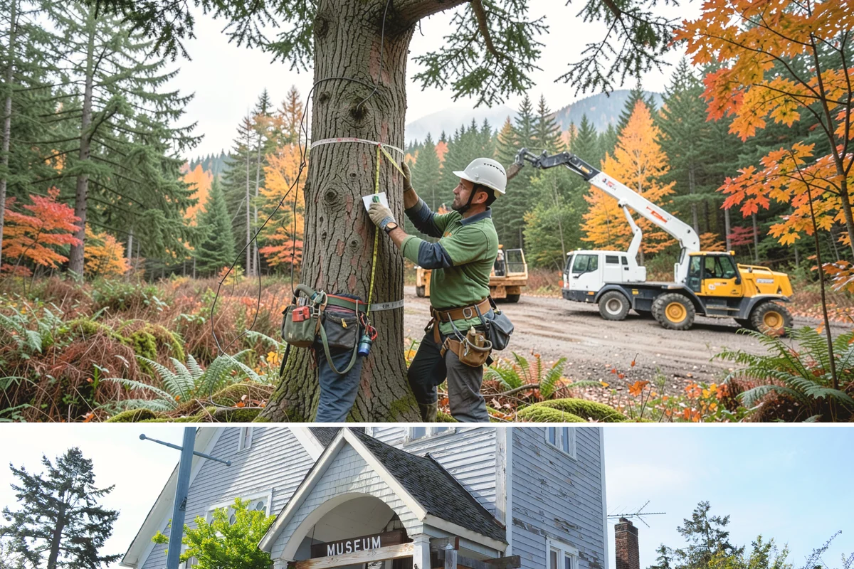 Young tree training in Steilacoom, Pierce County, WA - Work should follow recognized arboricultural standards matched to specific seasonal sensitivities for each species in the Puget...