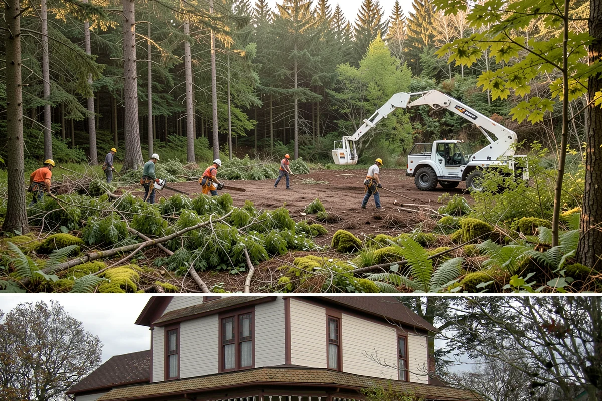 Young tree training in Sumner, Pierce County, WA - Work should follow recognized arboricultural standards matched to specific seasonal sensitivities for each species in the Puget...