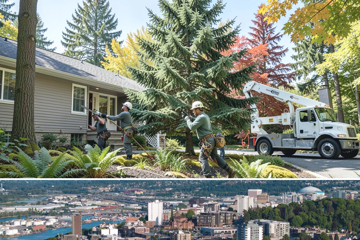 Young tree training in Tacoma, Pierce County, WA - Work should follow recognized arboricultural standards matched to specific seasonal sensitivities for each species in the Puget...