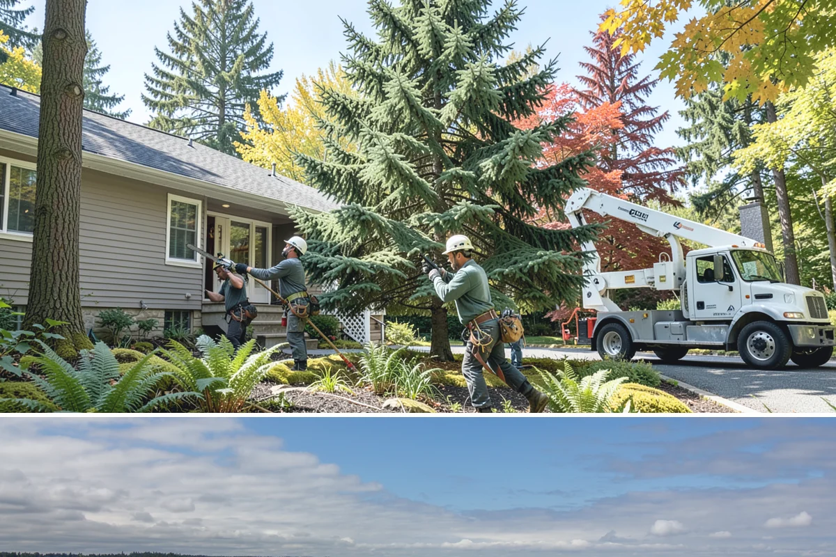 Young tree training in University Place, Pierce County, WA - Work should follow recognized arboricultural standards matched to specific seasonal sensitivities for each species in the Puget...